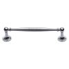 Heritage Brass Cabinet Pull Colonial Design 152mm CTC Polished Chrome Finish