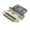 Polished Nickel 3" Heavy Duty Bathroom Mortice Lock