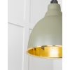 Smooth Brass Brindley Cluster Pendant in Tump