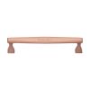 Heritage Brass Cabinet Pull Deco Design 160mm CTC Satin Rose Gold Finish