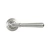 Satin Marine SS (316) Newbury Lever on Rose Set (Art Deco) - Unsprung