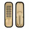 Eclipse 70257 - ED20 Easy Code Change Push Button Digital Lock - Satin Brass