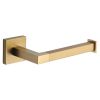 Chelsea Wall Mounted Toilet Roll Holder. Satin Brass finish