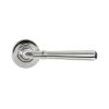 Polished Marine SS (316) Newbury Lever on Rose Set (Plain) - Unsprung