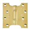 Eclipse 14991 - 102x51x102mm EBP Parliament Hinge Grade 13 - (Pair) - Polished Brass