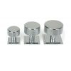 Polished Chrome Brompton Cabinet Knob - 38mm (Square)