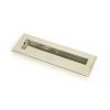 Polished Nickel 175mm Art Deco Rectangular Pull