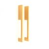 Sleek Bar Handles Satin Brass Small