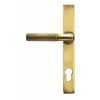 Aged Brass Brompton Slimline Lever Espag. Lock Set