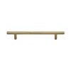 Heritage Brass Cabinet Pull Bar Design 160mm CTC Polished Brass Finish