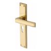 Heritage Brass Atlantis Long Euro Profile Polished Brass finish