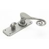 Pewter Monkeytail Lever Bathroom Set