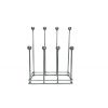 Pewter Four Pair Boot Rack