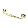 Aged Brass 300mm Art Deco Pull Handle