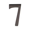 Heritage Brass Numeral 7 Concealed Fix 76mm (3") Matt Bronze finish