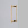 PULL BAR / MEDIUM 300MM / DOUBLE-SIDED / CAST / BRASS