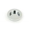 Polished Chrome 60mm Plain Round Pull