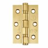 Eclipse 14852SBP - 76x51x2mm SBP Ball Bearing Hinge Grade 7 - (Pair) - Satin Brass