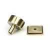 Aged Brass Kelso Cabinet Knob - 32mm (Square)