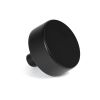 Matt Black Kelso Cabinet Knob - 38mm (No rose)