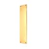 Victorian Finger Plate 300mm Polished Brass