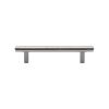 Heritage Brass Cabinet Pull Contour Design 96mm CTC Satin Nickel finish