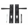 Black Large Avon 72mm Centre Euro Lock Set