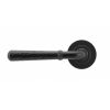 Black Hammered Newbury Lever on Rose Set (Plain Rose) - Unsprung