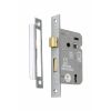 2.5" CE 3 Lever Mortice Sash Lock FD60 - Polished Nickel