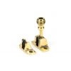 Aged Brass Prestbury Brighton Fastener (Radiused)