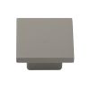 Classic Square Cabinet Knob Grey Silk Touch Finish 40mm