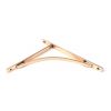 Polished Bronze Apperley Shelf Bracket (314mm x 250mm)