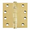 Eclipse 14841EBP - 102x102x3mm EBP Ball Bearing Hinge Grade 13 - (Pair) - Polished Brass