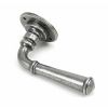 Pewter Regency Lever on Rose Set - Unsprung