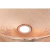 Hammered Copper Round Sink