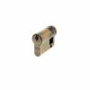 AGB 5 Pin Single Euro Cylinder 30-10mm (40mm) - Matt Antique Brass