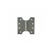 Atlantic (Solid Brass) Parliament Hinges 4" x 2" x 4mm - Satin Chrome (Pair)