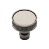 Heritage Brass Cabinet Knob Venetian Design 32mm Polished Nickel finish