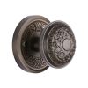 Heritage Brass Mortice Knob on Rose Aydon Design Matt Bronze finish