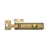 Heritage Brass Door Bolt Necked Flat 6 Antique Brass finish