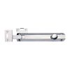 Heritage Brass Door Bolt Necked Flat 8" Satin Chrome finish