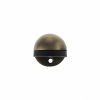 Atlantic Half-Moon Premium Floor Mounted Door Stop - Matt Antique Brass