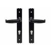 Black Cottage Lever Espag. Lock Set