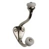 Heritage Brass Hat & Coat Hook Polished Nickel Finish