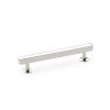 Alexander & Wilks - Square T-Bar Cabinet Pull Handle - Polished Nickel - 128mm