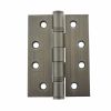 Atlantic Ball Bearing Hinges Grade 13 Fire Rated 4" x 3" x 3mm - Urban Bronze (Pair)