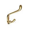 Heritage Brass Hat and Coat Hook Polished Brass Finish