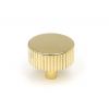 Polished Brass Judd Cabinet Knob - 38mm (No Rose)