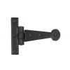 Black 4" Penny End T Hinge (pair)