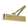 Rutland TS.5206 Door Closer DABC c/w Semi-Radius Cover, Flatbar Armset, Polished Brass